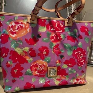 Dooney & Bourke Bloom Collection Rose Garden Tote – Like New